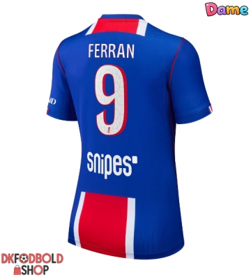Paris Saint-Germain Ferran Torres #9 Hjemmebanetrøje Dame 2026-27 Kort ærmer